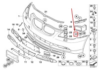 Bmw 5 touring e61 передний правая  канал охлаждающий тормоза 51117033704 7033704 Киев, фото thumb