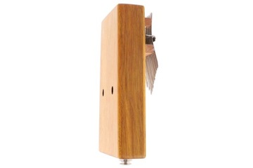Деревянное электрическое пианино Kalimba zanza 17 клавиш W-17T-ELE коричневое