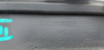 фото thumb №13, Renault captur ii накладка решітка бампера перед 620260503r