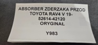 Абсорбер бампера перед toyota rav4 v 19- Доставка, фото thumb
