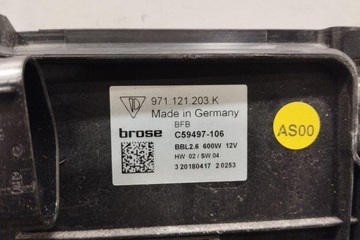 фото thumb №8, Вентилятор радіатор porsche panamera 971 971959455a бензин 243kw 2018