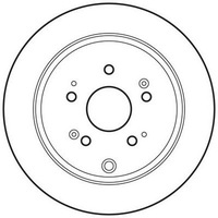 фото thumb №1, Гальмівні диски гальмівні задня jurid 562795jc