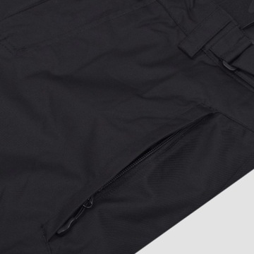 Spodnie Narciarskie Męskie 4F Zimowe Zapinane Kieszenie Czarne 3XL