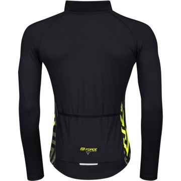 Force Jersey Spike длинный черно-желтый флуоресцентный S