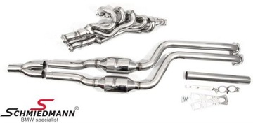 фото thumb №8, Колектор schmiedmann bmw e46 320i 323i 325i 328i 330i m52 m54 +каталізатори