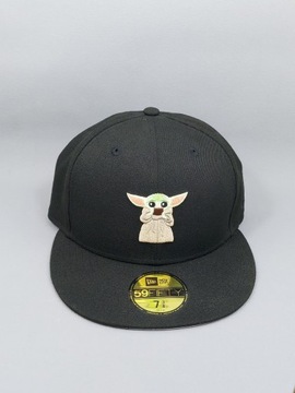 Бейсбольная кепка New Era Star Wars Yoda 59FIFTY 7 3/8