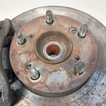 фото thumb №11, Honda civic viii 8 1,3 sedan гібрид поворотна опора права передня супорт диск