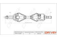 фото thumb №2, Приводной вал приводная opel astra 04-10 l drive+