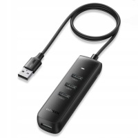UGREEN АДАПТЕР КОНЦЕНТР 4 В 1 USB РАЗВЕТВИТЕЛЬ НА 4X USB-A 3.0 5 ГБ/С С КАБЕЛЕМ ДЛИНОЙ 1 М