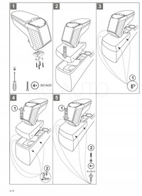 фото thumb №7, Подлокотник с адаптер do renault megane iv, 2016- , arm2-black