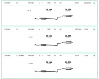 фото thumb №3, Гаситель средний citroen c3 i 1.6 ! izawit !