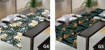 BIEŻNIK NA STÓŁ MATOWY KOLOROWY 40x120 OBRUS G4