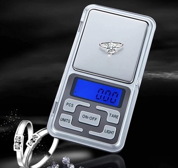 КАРМАННЫЕ ВЕСЫ ДЛЯ УКРАШЕНИЙ 200Г/0,01Г
