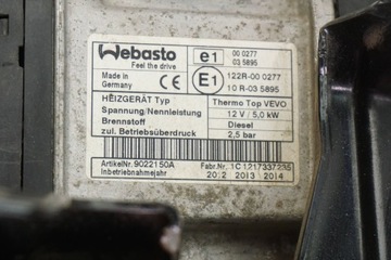 фото thumb №9, Обігрів стояночний вебасто vw passat b7 3c0815005be 9022150a