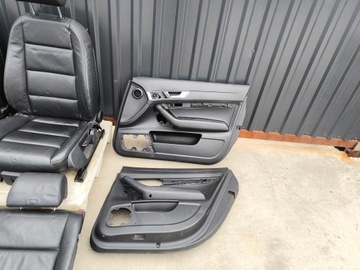 фото thumb №7, Сиденье сиденья комплект audi a6 c6 кожа подогрев отсеки mc donalds