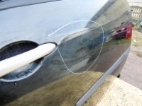 фото thumb №2, Дверь правый задняя nv676 renault modus 2007 чёрный стекло