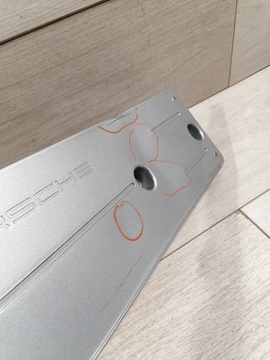 фото thumb №6, Taycan turbo s рамка номерной знак 9j1807287f