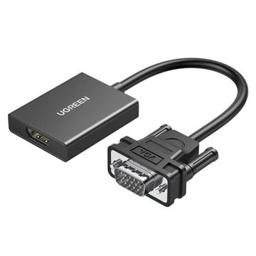 КАБЕЛЬ ПЕРЕХОДНИК UGREEN VGA/HDMI 0,15 м