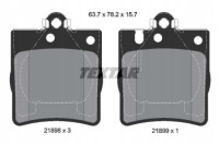 фото thumb №3, Гальмівні диски гальмівні колодки textar задня mercedes slk r171 amg