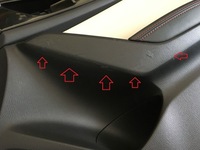 фото thumb №7, Mazda 3 13-16 боковина дверь кожа правые перед зад