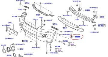 фото thumb №8, Держатель датчик парковка toyota corolla verso camry lexus 89348-33060-c0