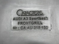 фото thumb №5, Решітка радіатора, решітка радіатора audi a-3 8p przed liftem caractere