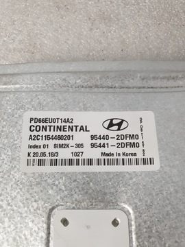 фото thumb №8, Hyundai i30 iii 18r 1.4t-gdi комп'ютер 95440-2dfm0