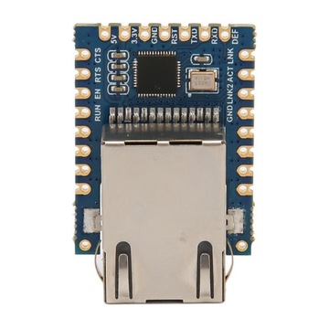 Port szeregowy ttl do modułu Ethernet obsługujący protokół tcp udp