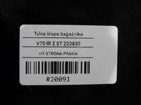 фото thumb №10, Крышка багажника задняя стекло 019-26 volvo v70 iii