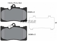 фото thumb №3, Гальмівні колодки гальмівні textar 2032501