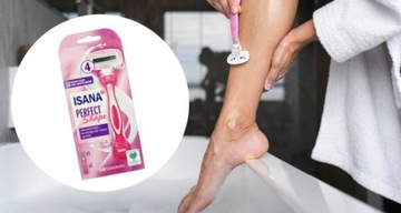 MASZYNKA DO GOLENIA DLA KOBIET ISANA PERFECT SHAPE+ 2 NOŻYKI