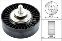 фото thumb №2, Ina 532 0752 10 ролик напрямна / напрямна, ремінь клиновий зубчастий