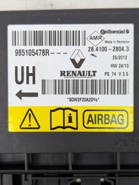 фото thumb №6, Блок керування модуль подушка безпеки renault megane iii 985105478r