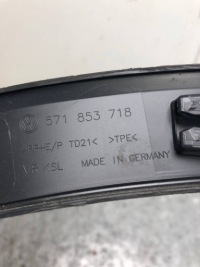 фото thumb №10, Молдинг крыльев правое перед pdc vw tiguan iii 571853718