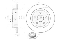 фото thumb №1, Brembo тормозные диски тормозные 2szt jeep commander 3.0 cr