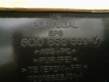 фото thumb №6, Volkswagen polo iv 4 05-09 корпус защита колонки руль 6q0858559