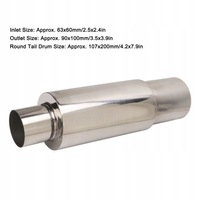 фото thumb №7, Резонатор глушителя выхлоп ze нержавеющая сталь нержавеющей