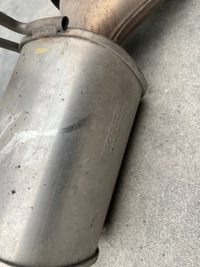 фото thumb №2, Honda civic 9 ix type-r гаситель конечный выхлоп