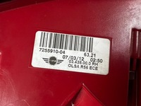 фото thumb №3, Mini r56 lift права задня лампа