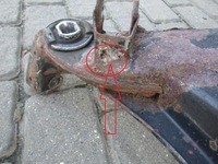 фото thumb №6, 3 mercedes w124 балка задняя подрамник подвешивание задние зад sedan универсал купе