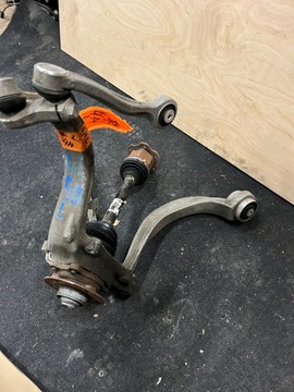 фото thumb №4, Audi a8 4h d4 левая левая опорная площадка поворотный кулак рычаг ступица рычаги передняя prz