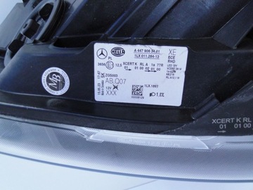 фото thumb №11, Mercedes vito v клас 447 w447 рестайлінг лампа передня ліва повний led high perf