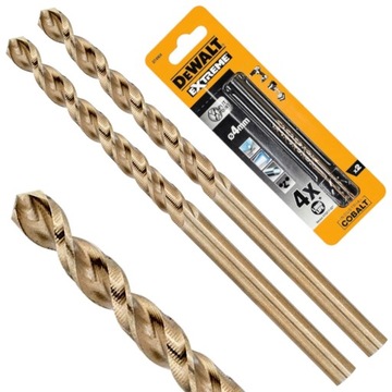 Wiertło do metalu cobalt 4mm 2szt DEWALT DT4904