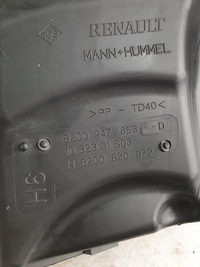фото thumb №5, Renault оригинальный номер 8200947663d корпус фильтра воздуха