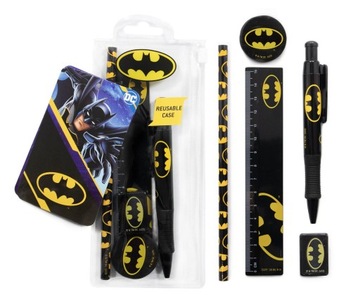 Przybory szkolne Batman Core Zestaw przyborów 6 szt