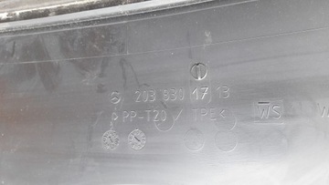 фото thumb №10, Mercedes w203 панель под лобовым стеклом пластик защита стёкла европа 2038301713