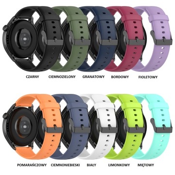 РЕМЕНЬ ДЛЯ ЧАСОВ HUAWEI GT 2 2e 3 4 5 GT2 GT3 GT4 GT5 PRO 46MM 48MM | ЦВЕТА