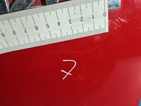 фото thumb №10, Крышка багажника стекло зад mazda premacy красный a3e