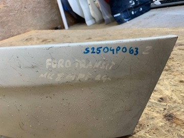 фото thumb №11, Ford transit mk8 viii рестайлинг 18- верх бампер перед переднее решётка радиатора решётка