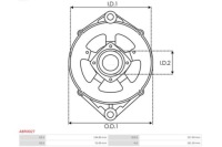 фото thumb №4, Передні корпус генератора as-pl